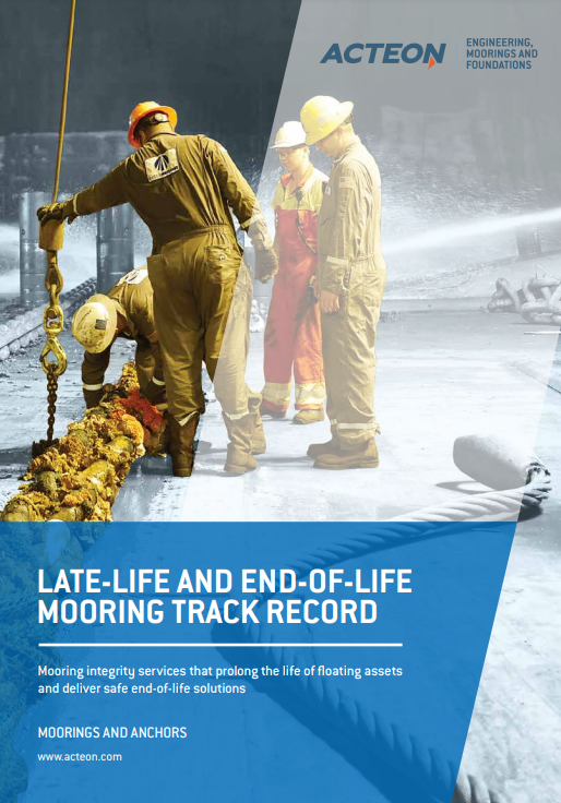Late Life End of Life Mooring Track Record